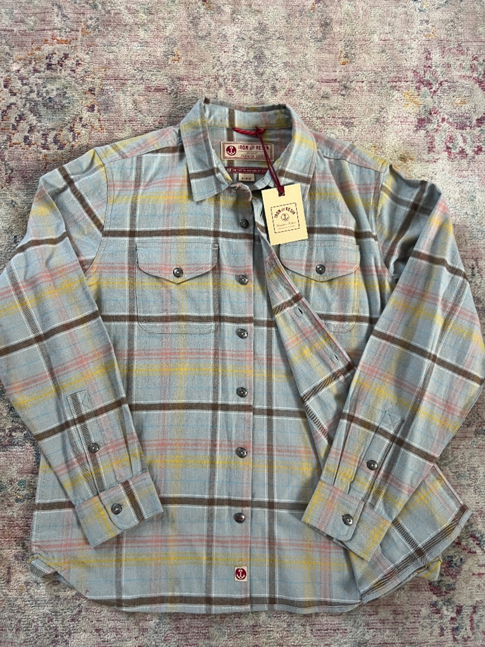Iron and Resin Big Sur Shirt Flannel Shirt